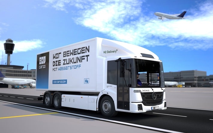 EVENT: Wasserstoff bewegt – nachhaltige Logistik am Flughafen Frankfurt / CHI setzt auf Wasserstoff und bringt H2-LKW von ENGINIUS in den Praxiseinsatz am Flughafen Frankfurt