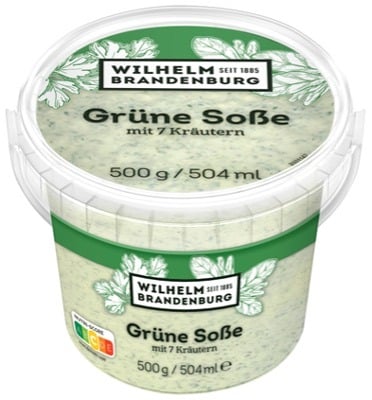 Wilhelm Brandenburg GmbH & Co. OHG ruft „Grüne Soße mit 7 Kräutern 500g“ zurück